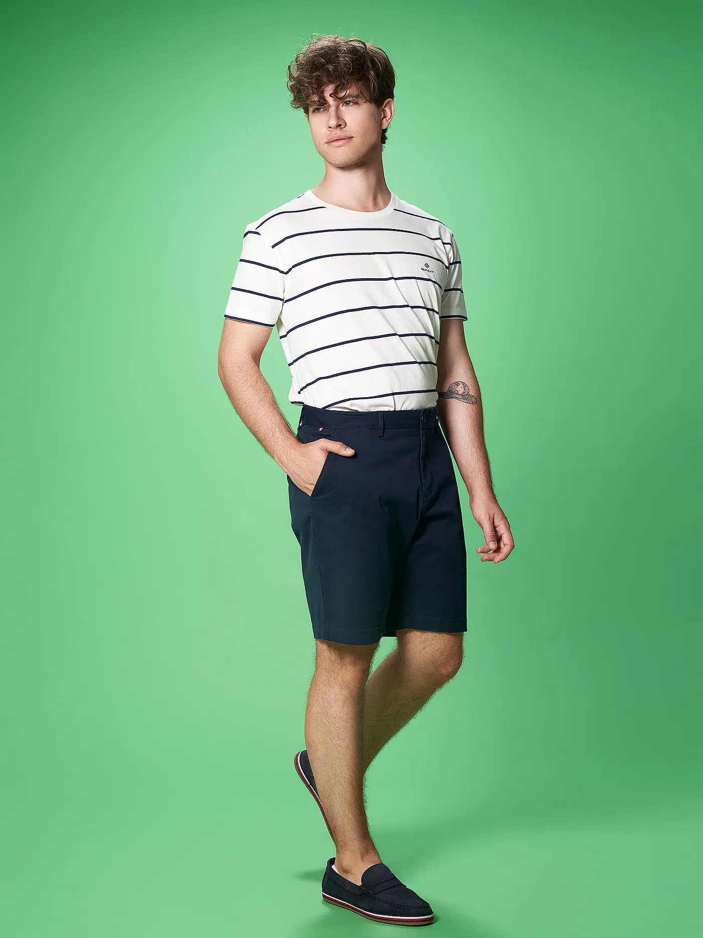 TOMMY HILFIGER | Shorts Harlem 1985 | blau